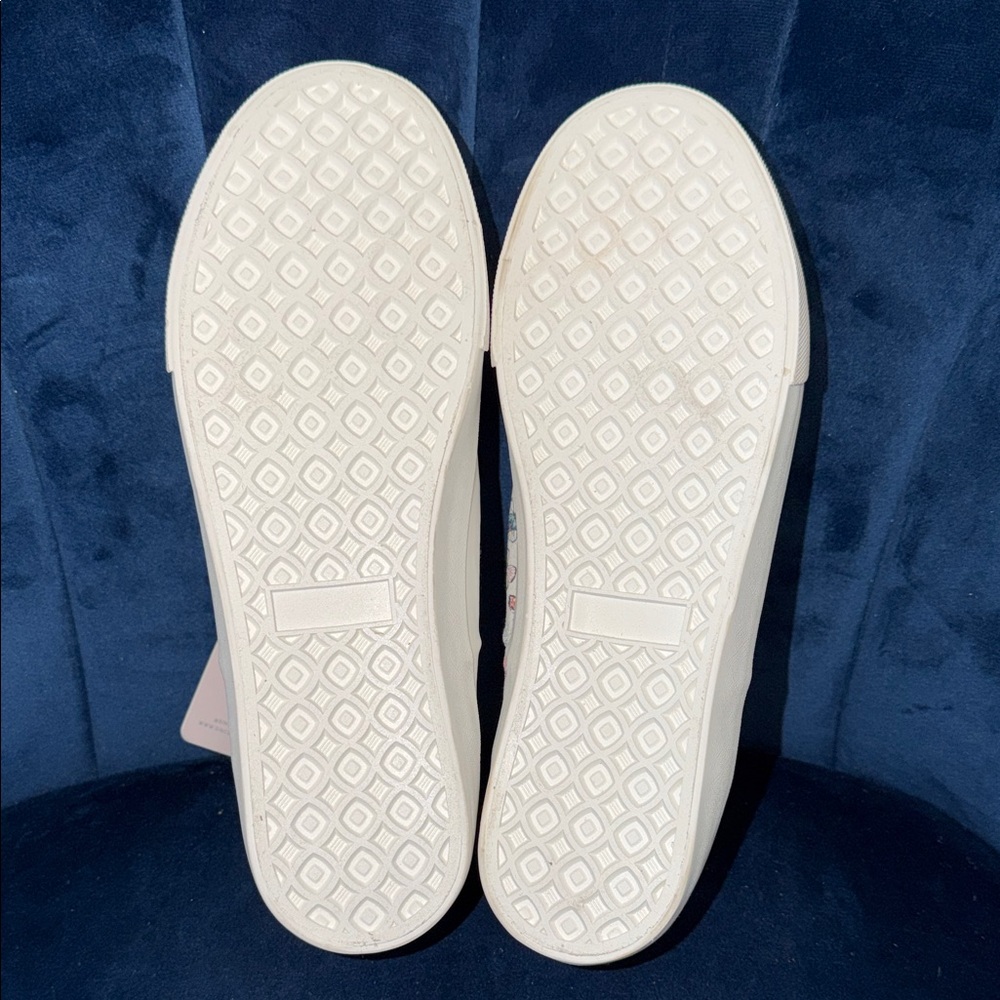 Sincerely Jules Cream Butterfly Pattern Lace-Up Sneakers Women’s Size 10 NWT - Picture 6 of 6